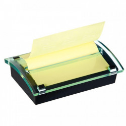 BLOC REPOSITIONNABLE 76X127 DISTRIBUTEUR BLOC MILLENIUM GARNI 1 BLOC 100F Z-NOTES JAUNE  