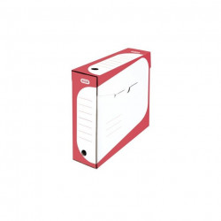 BOITE ARCHIVE DOS 8 ROUGE PQT 20     *France* ELBA 400084295