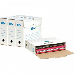 BOITE ARCHIVE *PQT10* DOS 10CM 100 % RECYCLEE FAB FRANCE