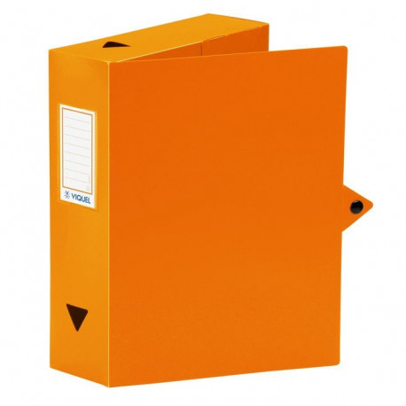 BOITE CLASST PP DOS 80 MM ORANGE 114304-02