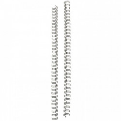 BOÎTE DE 100 ANNEAUX À RELIER EN MÉTAL Ø8MM NOIR