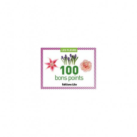 BOITE DE 100 IMAGES LES FLEURS