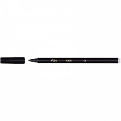 BOÎTE DE 24 FEUTRES VISA 880 POINTE FINE NOIR