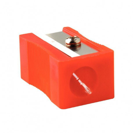 BOITE DE 24 TAILLE CRAYONS EN PLASTIQUE. 1 USAGE