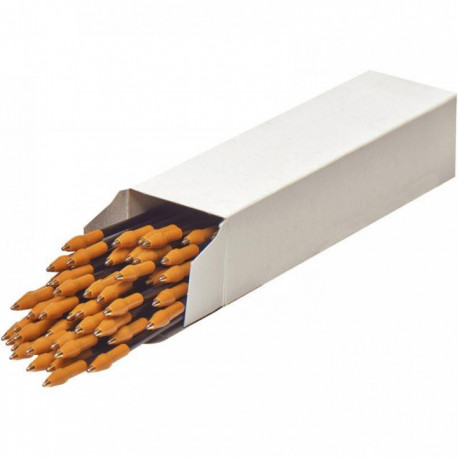 BOÎTE DE 50 RECHARGES CRISTAL POINTE MOYENNE NOIRES