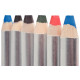 BOÎTE DE 6 CRAYONS O'COLOR 8MM ASSORTIS
