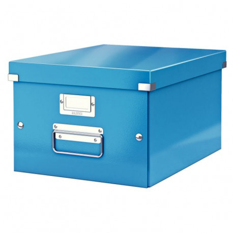 BOITE DE RANGEMENT CLICK AND STORE A4 BLEU 60440036