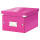 BOITE DE RANGEMENT CLICK AND STORE A5 ROSE 60430023