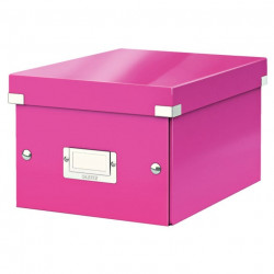 BOITE DE RANGEMENT CLICK AND STORE A5 ROSE 60430023