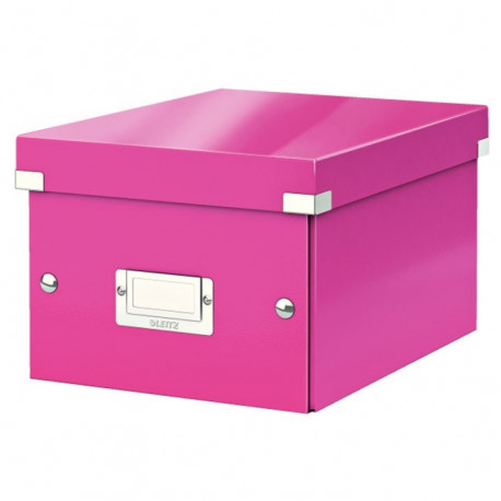 BOITE DE RANGEMENT CLICK AND STORE A5 ROSE 60430023