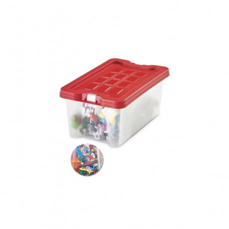 BOITE RANGEMENT POLYPRO 4 LITRES + COUVERCLE PETIT FORMAT 28X18X12CM 882 882