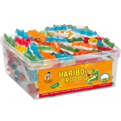 BONBONS HARIBO CROCODILES BTE DE 210
