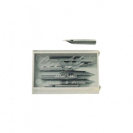 BTE 12 PLUMES A DESSIN ATOME