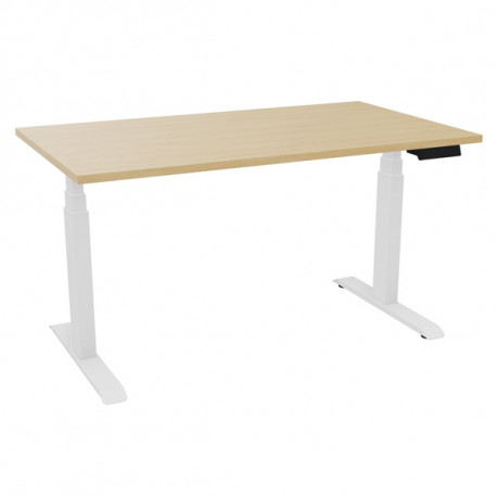 BUREAU REGLABLE ELECTRIQUE ASSIS DEBOUTAXEL/SLADEOBT140CHENAT/BLC Système de réglage électrique en hauteur de 650 à 1300mm. Poid