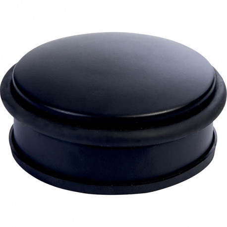BUTÉE DE PORTE LESTÉE NOIR Protection optimale des portes et des cloisons.
Amovible : aucune fixation nécessaire.En acier et éla