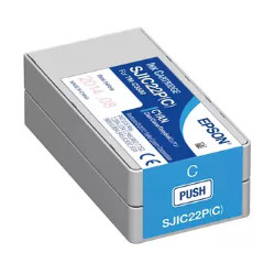 C33S020602 CART CYAN EPSON SJIC22PC 32.5ML P/TM-C3500