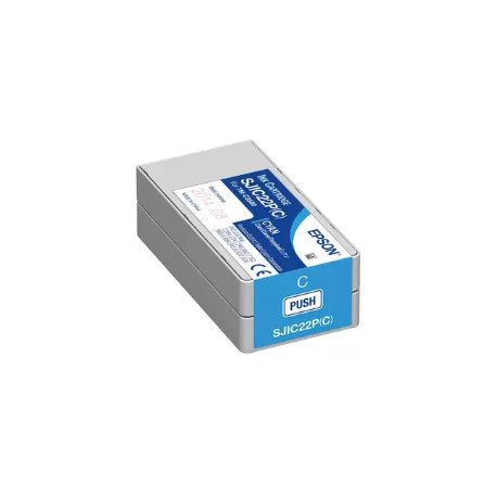 C33S020602 CART CYAN EPSON SJIC22PC 32.5ML P/TM-C3500