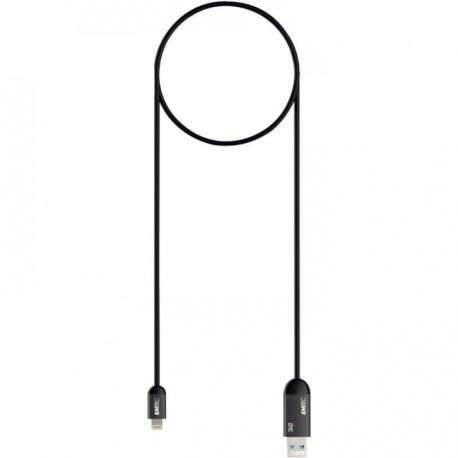 CABLE RECGARGE DUAL USB EMT 3.1 LIGHTNING 32G