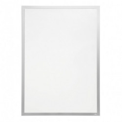CADRE AFFICHAGE ADHESIVE POSTER 70X100 ARGENT DURAFRAME  DURABLE 