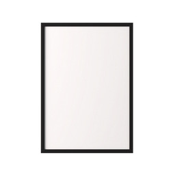 CADRE ALUMINIUM NOIR 50 X 70 CM