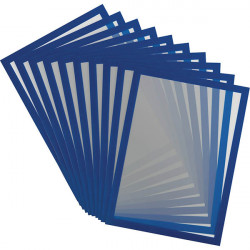 CADRE D'AFFICHAGE MAGNÉTIQUE MAGNETO PRO A4 BLEU