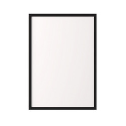 CADRE PHOTO ALUMINIUM 60 X 80 CM NOIR