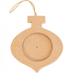 CADRES BOULES DE NOËL À SUSPENDRE, ASSORTIMENT N°2 LOT DE 10