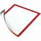 CADRES D'AFFICHAGE A4 MAGNÉTIQUE PQT5  COLORIS ROUGE  DURAFRAME DURABLE 