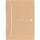 CAHIER A SPIRALE reliure intégrale A4 180P Grands carreaux SEYES 90G OXFORD TOUAREG - éligible AGEC - FAB France  - PEFC
