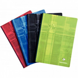 CAHIER BROCHE A4 192P  Grands carreaux SEYES 90G 69141C- PEFC CLAREFONTAINE - 100% recyclable - Fab France