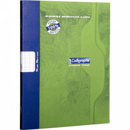CAHIER BROUILLON 96P 17X22 56G PQT10
