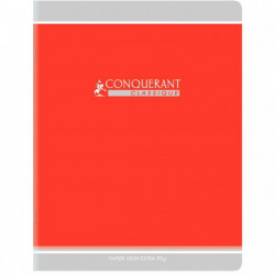 CAHIER D'APPRENTISSAGE PIQÛRE 32P 17X22CM RÉGLURE MATERNELLE DOUBLE LIGNE 2MM IN