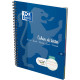 CAHIER DE TEXTE DYS FORMAT 17X22 CM, 100 PAGES INTERLIGNE 3 MM