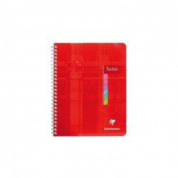 CAHIER DE TEXTES RELIURE INTEGRALE CLAIREFONTAINE 17x22 90G 144 PAGES SEYES CALL