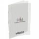 CAHIER DE TP PIQURE POLYPRO 24x32 96 PAGES UNIES ET Grands carreaux SEYES 90G HAMELIN 400002795 - 100% recyclable - Fab France