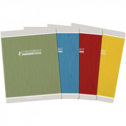 CAHIER PIQUÉ 48 PAGES 17X22 CM, SEYÈS 90G, 100% RECYCLÉ