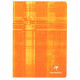 CAHIER PIQUE A4 96P- Grands carreaux SEYES 90G CLAIREFONTAINE - PEFC - 100% recyclable - Fab France