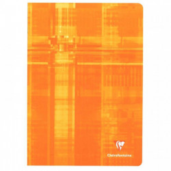 CAHIER PIQUE A4 96P- Grands carreaux SEYES 90G CLAIREFONTAINE - PEFC - 100% recyclable - Fab France