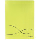 CAHIER PIQUE A4+ 96P Grands carreaux SEYES COUV JAUNE POLYPRO 24X32 EXCELLENCE PEFC - PEFC - 100% recyclable