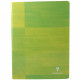 CAHIER PIQURE 144 PAGES 24X32 CM Grands carreaux SEYES 90G - PEFC - 100% recyclable - Fab France