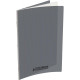 CAHIER PIQURE 48P COUV PP 24X32 SEY GRIS