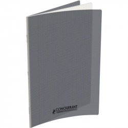 CAHIER PIQURE 48P COUV PP 24X32 SEY GRIS