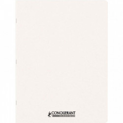 CAHIER PIQÛRE 96 PAGES CONQUERANT COUVERTURE PERSONNALISABLE, 24X32 CM, SEYÈS