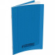 CAHIER POLYPRO BLEU 17x22 90G 60 PAGES Grands carreaux SEYES CONQUERANT 100100752 - PEFC - 100% recyclable - Fab France