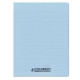 CAHIER POLYPRO BLEU CIEL 24x32 90G 48 PAGES SEYES CONQUERANT