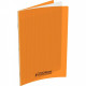 CAHIER POLYPRO ORANGE 24x32 90G 48 PAGES Grands carreaux SEYES 400067935 - PEFC - 100% recyclable - Fab France