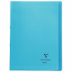 CAHIER POLYPRO PIQÛRE 96P 21X29,7CM KOVERBOOK SEYÈS 90G BLEU