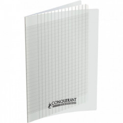 CAHIER POLYPRO PIQÛRE 96 PAGES 21X29,7CM SEYÈS 2,5MM AGRANDI POUR DEFICIENTS VISUELS 90G INCOLORE