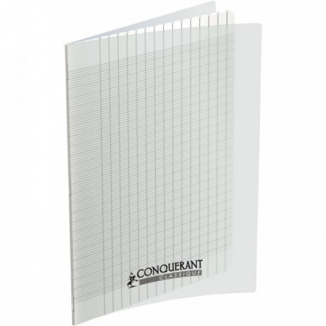 CAHIER POLYPRO PIQÛRE 96 PAGES 21X29,7CM SEYÈS 2,5MM AGRANDI POUR DEFICIENTS VISUELS 90G INCOLORE