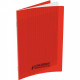 CAHIER POLYPRO ROUGE 17x22 90G 48 PAGES Grands carreaux SEYES CONQUERA 100104177 - PEFC - 100% recyclable - Fab France